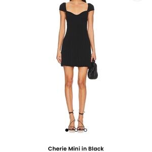 Free People Black Backless Dress